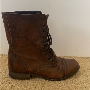 steve madden combat boots